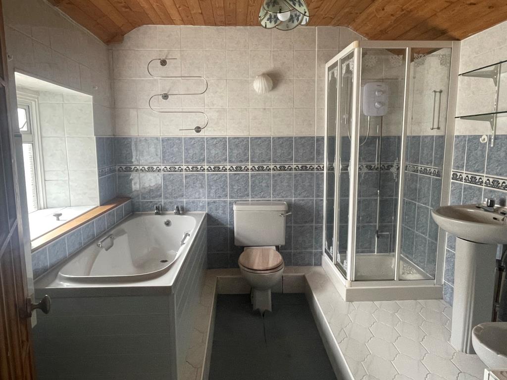 Lot: 166 - TERRACE PROPERTY FOR IMPROVEMENT - Rear garden space